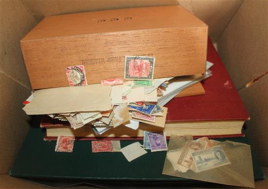 Assorted stamp collection